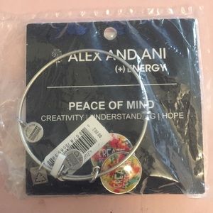 NWT Alex and Ani Peace of Mind Bangle